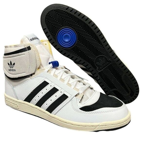 Adidas Originals Men's Top Ten DE Hi Sneakers Shoes White/Black